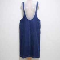 紺デニムジャンパースカート